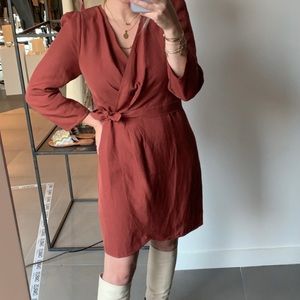 Just Female wrap dress
